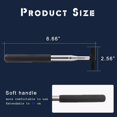 thumbnail image 2 of HUGFEGWE Side Mirror Squeegee, Car Mirror Wiper, 38.6in Handle Retractable Car Rearview Mirror Wiper, Mini Squeegee for Rainy Foggy Weather, Universal Automotive Accessories for CA919-136653, 2 of 7
