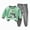 A18-Light Green, variant on 5-6 Years Toddler Boy Clothes Fall Winter Outfit Long Sleeve Sweatshirts Pants Set 6 9 12 18 24 Months 3T 4T 5T Winter Clothes Set for 0 6 12 18 24 M 1t 2t 3t 4t 5t Pajamas & Dailywear