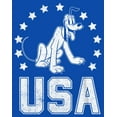 thumbnail image 2 of Boy's Mickey & Friends Patriotic Pluto  Graphic Tee Royal Blue Small, 2 of 5