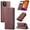 Winered, variant on Dteck Case for Apple iPhone 12 Mini, Retro Style Wallet Phone Case Stand Credit Card Slot Premium Protective PU Leather Flip Magnetic Case Cover, Brown