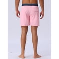 thumbnail image 3 of DARING DIVA Men's Lining Surfing Drawstring Swimming Shorts 36 Pink, 3 of 6