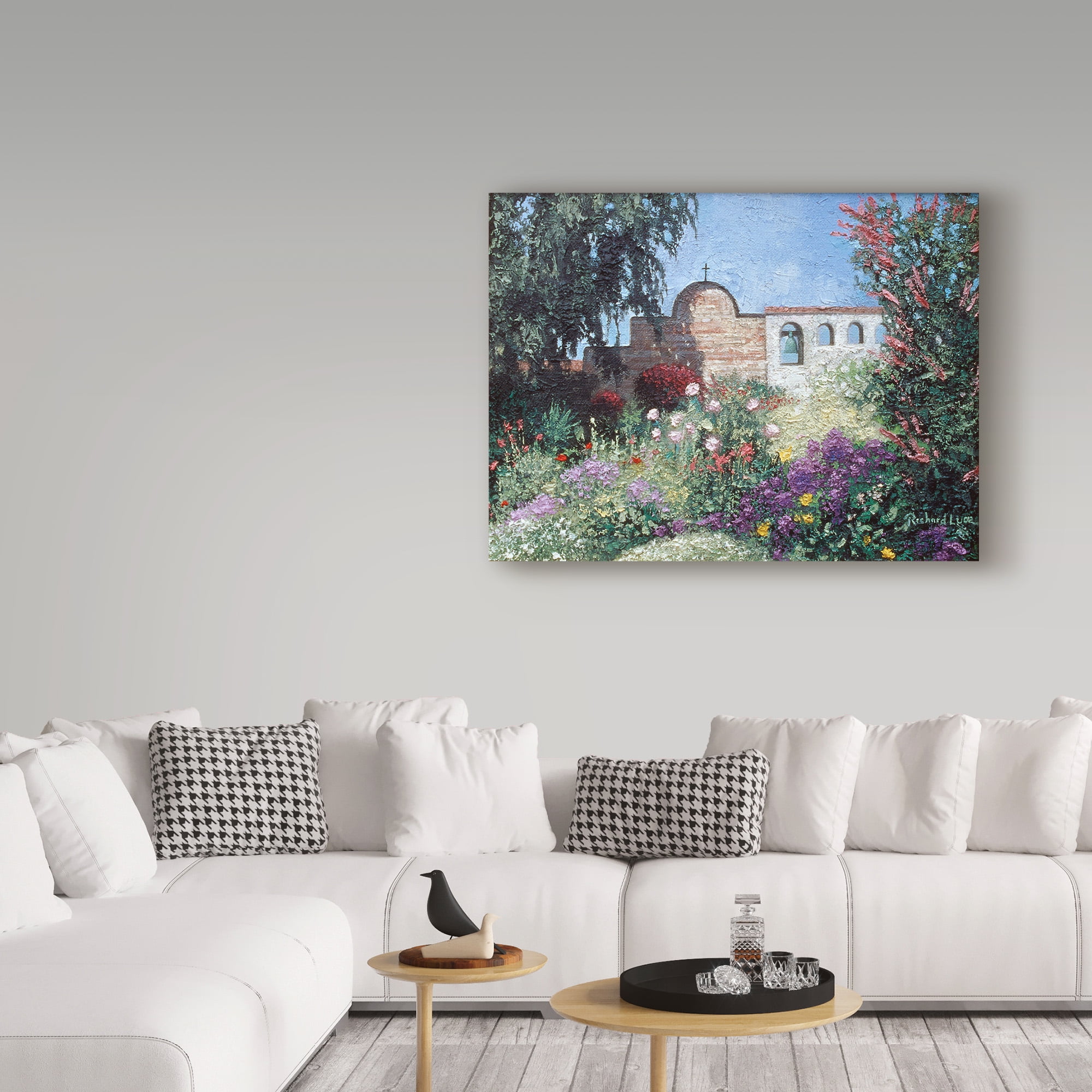 San Juan Capistrano by Richard Luce Giclee On Canvas