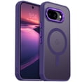 thumbnail image 2 of DOMAVER Magnetic iPhone 12 Case / iPhone 12 Pro Case 6.1" - Slim Fit Matte Translucent Cover | MagSafe Compatible | Shockproof Anti-Yellowing | Black, 2 of 8