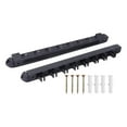thumbnail image 2 of koolsoo Billiard Pool Cue Rack Wood Wall Mount for Billiards Clubs Game Room Players Black, 2 of 9