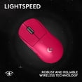 thumbnail image 4 of Ratón para juegos Logitech G PRO X Superlight 2 SE Inalámbrico – Magenta, 4 of 9