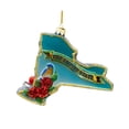 thumbnail image 3 of Kurt Adler 5.5-Inch Glass New York Map Ornament, 3 of 6