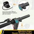 thumbnail image 3 of ARCADORA Thumb Throttle for Apex GXL V2 Hiboy S2 Megawheels S10 iScooter i9 PC-ABS Durable Ergonomic Black, 3 of 9