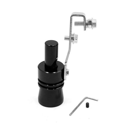 Auto Pipe - Auto Car Black Turbo Sound Whistle Exhaust Muffler Pipe Simulator Whistler XL