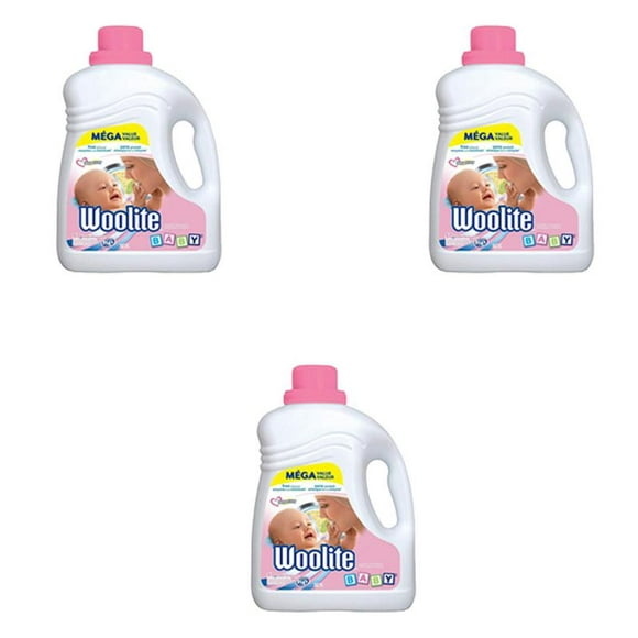 Woolite Laundry Detergent: Baby 2.96L (Pack of 3)