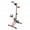Red Black, variant on Adjustable Fitness Equipment for Seniors,Hand Arm Leg Knee Peddler,Elderly Home Pedal Exercise Bike for Total Body,Upper Lower Limb Rehabilitation Machine