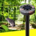 thumbnail image 4 of Matsuzay 2 unids/set lámpara Solar de jardín de piedra mano de obra exquisita y practicidad luces solares de piedra de imitación Iluminación y accesorios, 4 of 6