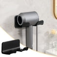 thumbnail image 1 of Product Classification Rack Storage 2 — No-Drill Wall-Mounted Bathroom Hair Dryer Holder for convenient vanity organization, 1 of 3