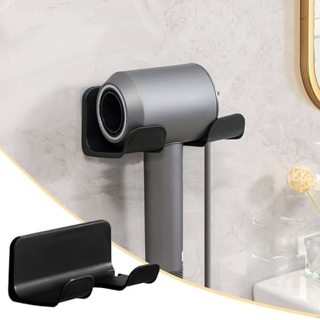 

No Drilling Bathroom Hair Dryer Holder Wall Mounted Bathroom Hair Dryer Dryer Holder Extra Large Dish Drying Rack for And Pans