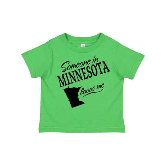 Inktastic Someone in Minnesota Loves Me Boys or Girls Toddler T-Shirt