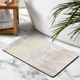 thumbnail image 3 of Quinn's Premium Beige Area Rug Runner: Contemporary Abstract Design, Non-Slip, Stain Resistant, Machine Washable - 20x32 inch, Ideal for Bedroom, Bathroom, Kitchen, Office, 3 of 5
