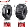 thumbnail image 6 of Wanda Sport ATV Tires 22x7-10 P356 4PR -GNCC Race tires -10077, Set of 2, 6 of 7