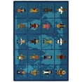 thumbnail image 2 of Joy Carpets Kid Essentials Early Childhood Reach Across the World Rectangle 5'4" x 7'8" Multicolor, 2 of 2