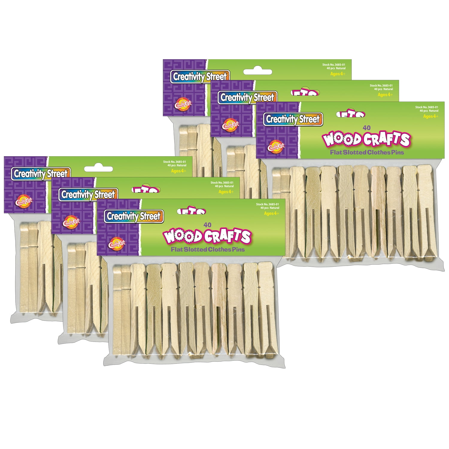 Homz 1220217 Round Slotted Clothespin 50 Count for sale online 