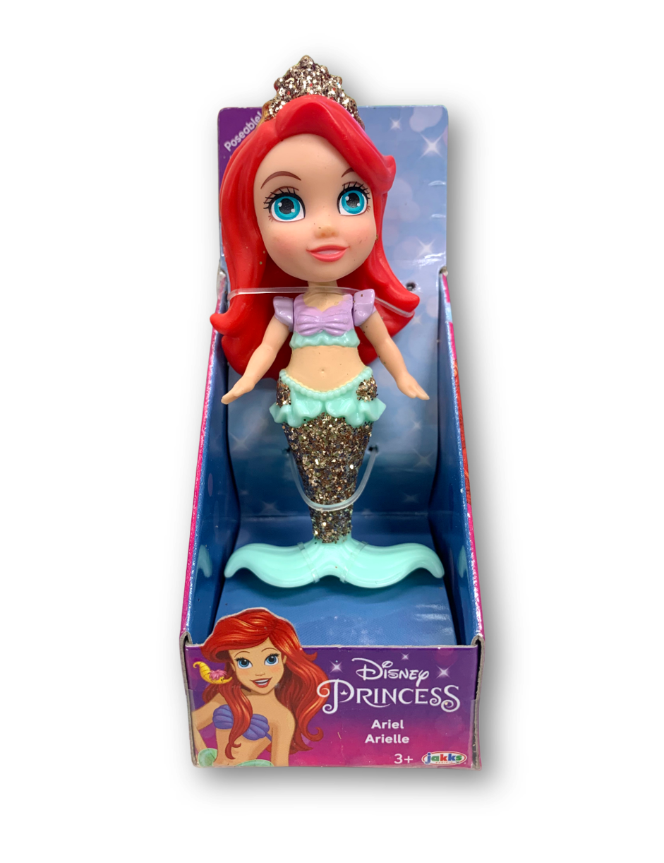 Disney Princess Mini Dolls Ariel Mermaid, for Children Ages 3+