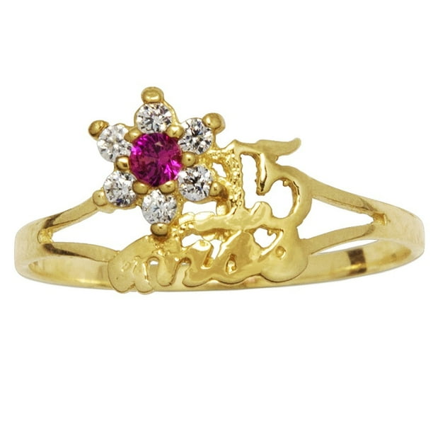 Anillo 15 Anos de Oro 10K Horoz W116 6 Walmart en linea
