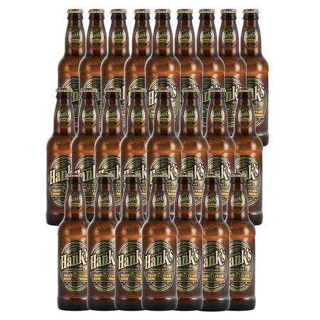 Hank's Genuine Gourmet Vanilla Cream Soda, 12 fl oz Bottles – Premium Craft Soda with Rich, Robust Flavor, Pack of 24