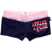 America's Next Top Model - Juniors Lacy Hipster Boy Shorts
