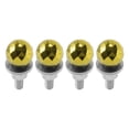 thumbnail image 1 of Tornillos de matrícula universales para motocicletas M6 de Unique Bargains, 3.94 cm, kit de tornillos de matrícula antirrobo de aleación de aluminio, tono dorado, 4 piezas, 1 of 6