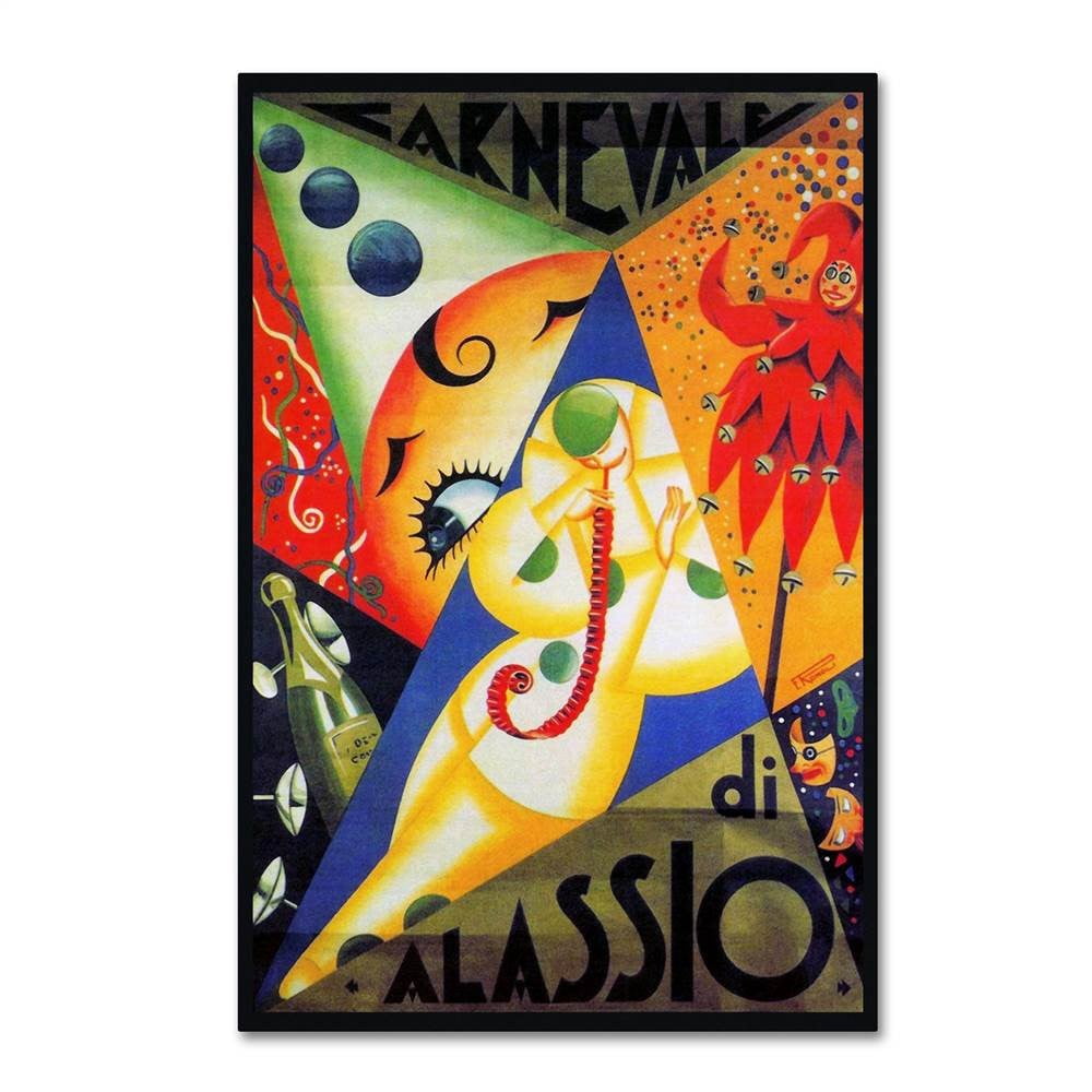 Trademark Fine Art 'Circus 11' Canvas Art by Vintage Lavoie