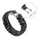 thumbnail image 4 of Pulseras de paracord de supervivencia Uxcell, pulsera de paracord trenzada, camuflaje, 4 of 5