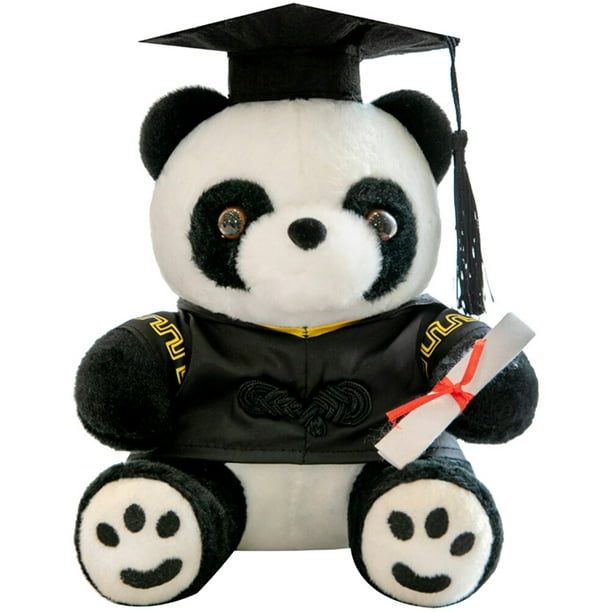 KAKOWELY Adorno de panda creativo, adorable juguete de modelado de panda, muñeco de panda simulado, juguete de panda para niños