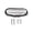 White, variant on Compact 83mm Small Humbucker Pickup with Enhanced Dynamic Response Guitar Replacement Part for Rock and Blues Music