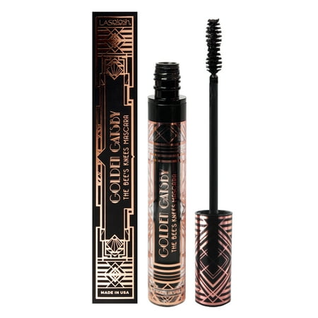 LA Splash Golden Gatsby Collection EM Glam Mascara Dramatic Black - The Bee's (Best Dramatic Drugstore Mascara)