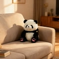 thumbnail image 4 of 13.8" Big Panda Stuffed Animal Plush Toy – Large Soft Cuddly Panda Plush, Cute Giant Huggable Decor Pillow for Home, Sofa, Bed, Office, Anniversary Gifts, Christmas & Valentine’s Day Present, 4 of 6