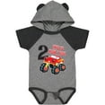 thumbnail image 3 of Inktastic Monster Truck How I Roll 2nd Birthday Boys Baby Bodysuit, 3 of 5