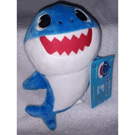 Pink Fong Baby Shark "Daddy Shark" Plush 8" blue toy plush