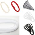 thumbnail image 2 of Bearachild Crinoline Horse Hair Braid DIY Craft Millinery Hat for Kits de decoración para fiestas Negro, 2 of 6