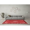 thumbnail image 3 of Ahgly Company Indoor Round Persian Red Traditional Area Rugs, 5' Round, 3 of 4