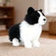 thumbnail image 5 of Border Collie - Peluche de Cachorro Y Negro, Adorable, de Pie, Suave, para Niños Y Niñas. Juguete de Compañía., 5 of 9