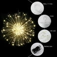 thumbnail image 6 of 4PCS 120LED String Lights LED Copper Wire Battery Operated Hanging Fairy Lights with Remote Timer Wedding Christmas Decorative Hanging Lights for Party Patio Garden Bedroom Indoor Outdoor, 6 of 11