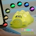 thumbnail image 6 of Night Light for Kids, 7 Color Crocodile Silicone Night Light with Timer, Rechargeable Nursery Night Light LED Bedside Lamp, Dimmable Cute Animal Night Lamp for Kids Boys Girls Toddler, 6 of 8