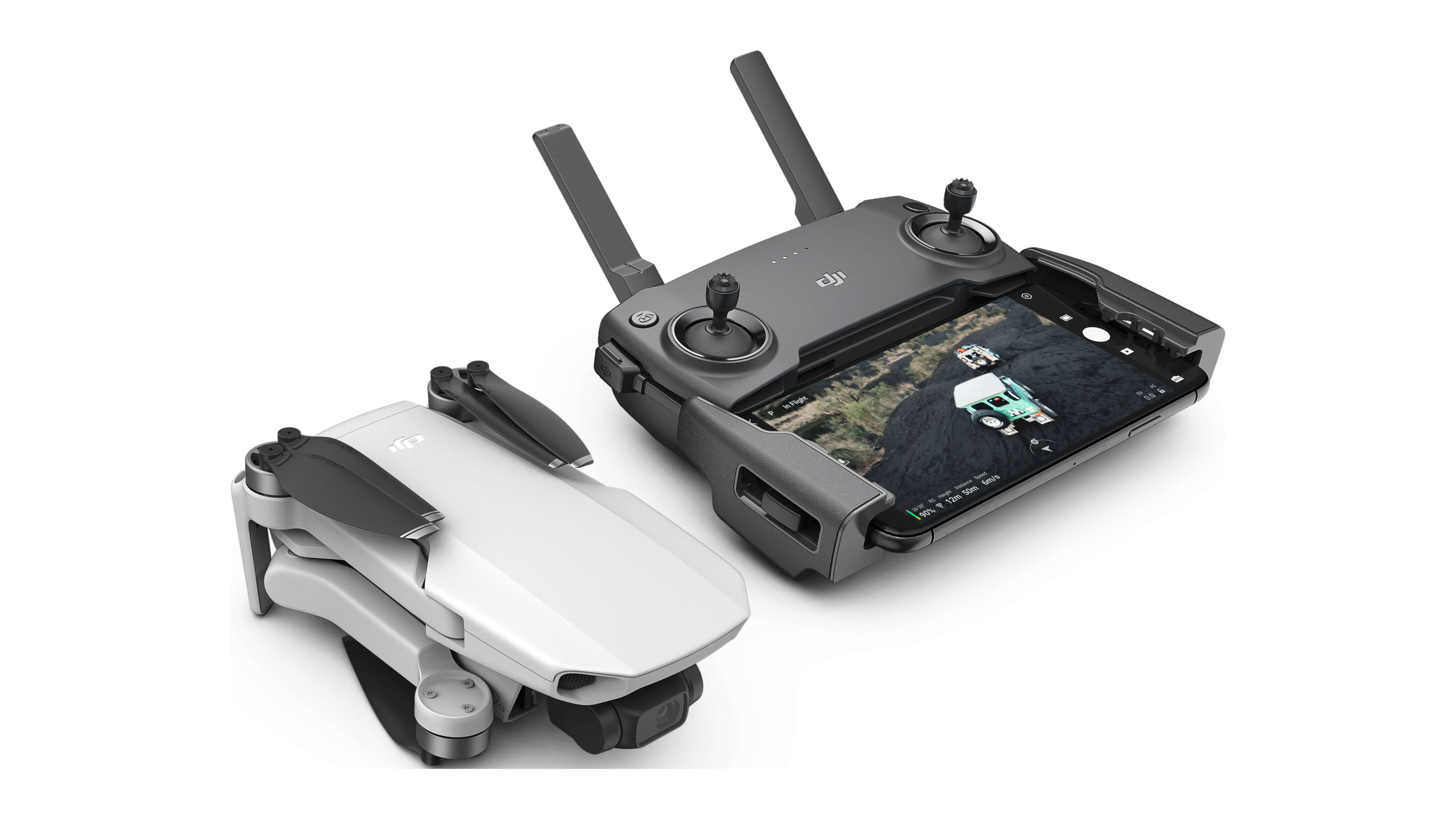 DJI Mavic Mini -Foldable Drone With Remote Controller - Walmart.com