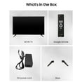 thumbnail image 6 of SYLVOX 40" Smart RV TV with Wall Mount, 12 Volt TV 1080P Google TV ATSC NTSC WiFi Bluetooth HDMI USB, AC/DC Powered, for RV Camper Van (Vehicle Series), 6 of 7