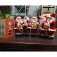 thumbnail image 3 of Papá Noel, bailando y cantando Papá Noel, muñeco musical con pilas, juguete de Papá Noel relleno sin batería", 3 of 4
