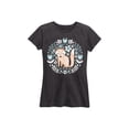 thumbnail image 2 of Instant Message - Scandinavian Fox - Women's Short Sleeve Graphic T-Shirt, 2 of 6