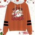 thumbnail image 2 of WILLBEST Sudadera con Capucha y Cordón Ajustable para Mujer, Estilo Casual, con Estampado Navideño Chica​​, 2 of 3