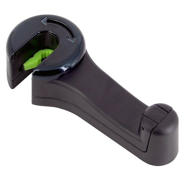 Soporte de doble gancho para flash de coche G08, soporte creativo para teléfono móvil en el asiento trasero del coche
