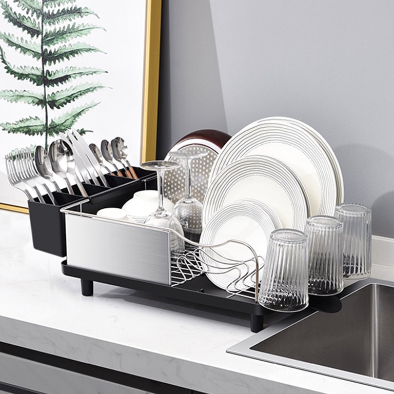 Black best sale dish rack