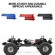 thumbnail image 5 of Ounissouiy RCGOFFLOW-montaje de carcasa para coche teledirigido, pieza de carcasa equilibrada, poste para 1/10 RGT 86100 86100JC FTX5579 Crawler Kits de construcción modelo Rojo, 5 of 6