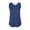Blue B, variant on Asxite Tank Tops for Women Sleeveless Solid Color V Neck Spaghetti Strap Relaxed and Breathable Casual Blouse