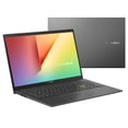 thumbnail image 3 of ASUS VivoBook 15 Business Laptop 15.6" FHD OLED Display 11th Gen Intel Quad-Core i7-1165G7 Processor 16GB DDR4 2TB SSD NVIDIA GeForce MX350 2GB Backlit Fingerprint Harman Kardon HDMI Win10 Black, 3 of 7